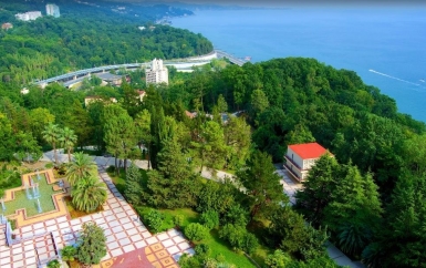 Территория - санаторий Зелёная Роща